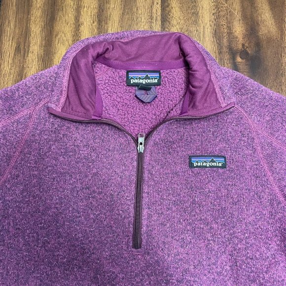 Patagonia Women’s Full Zip Better Sweater Jacket Size S Purple - Picture 3 of 6